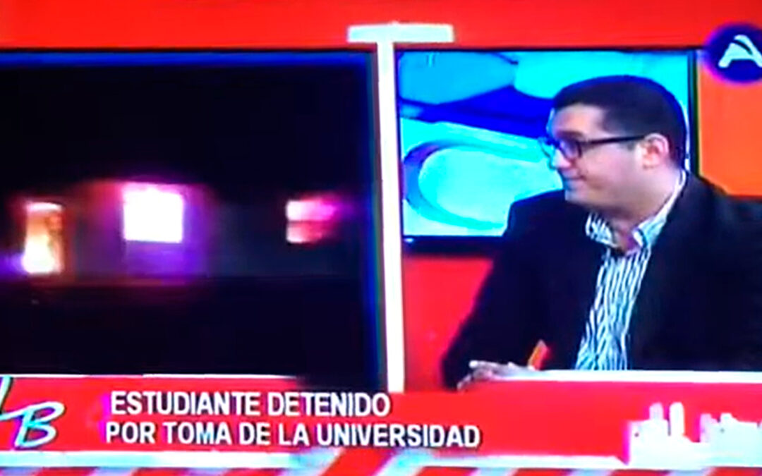 Caso Estudiante detenido por protestas